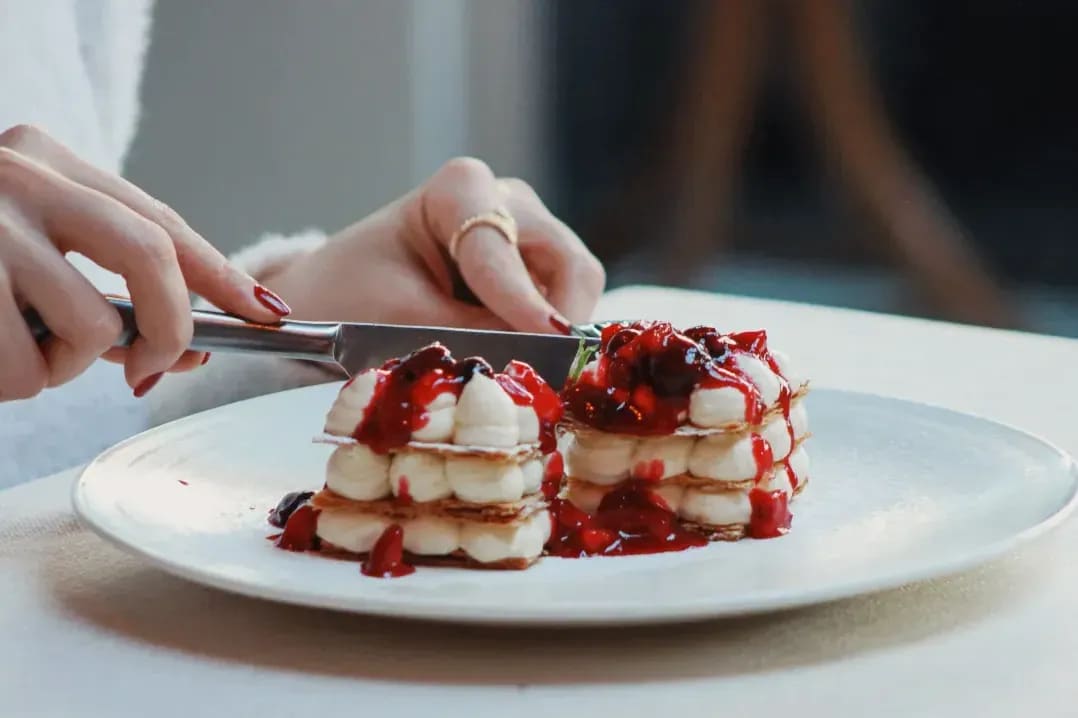 Postres individuales gourmet para catering